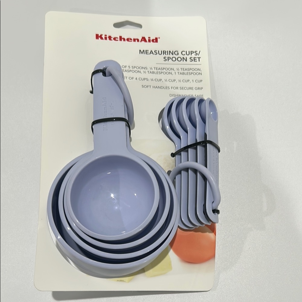 KitchenAid Lavender Measuring Cups and Spoons Set